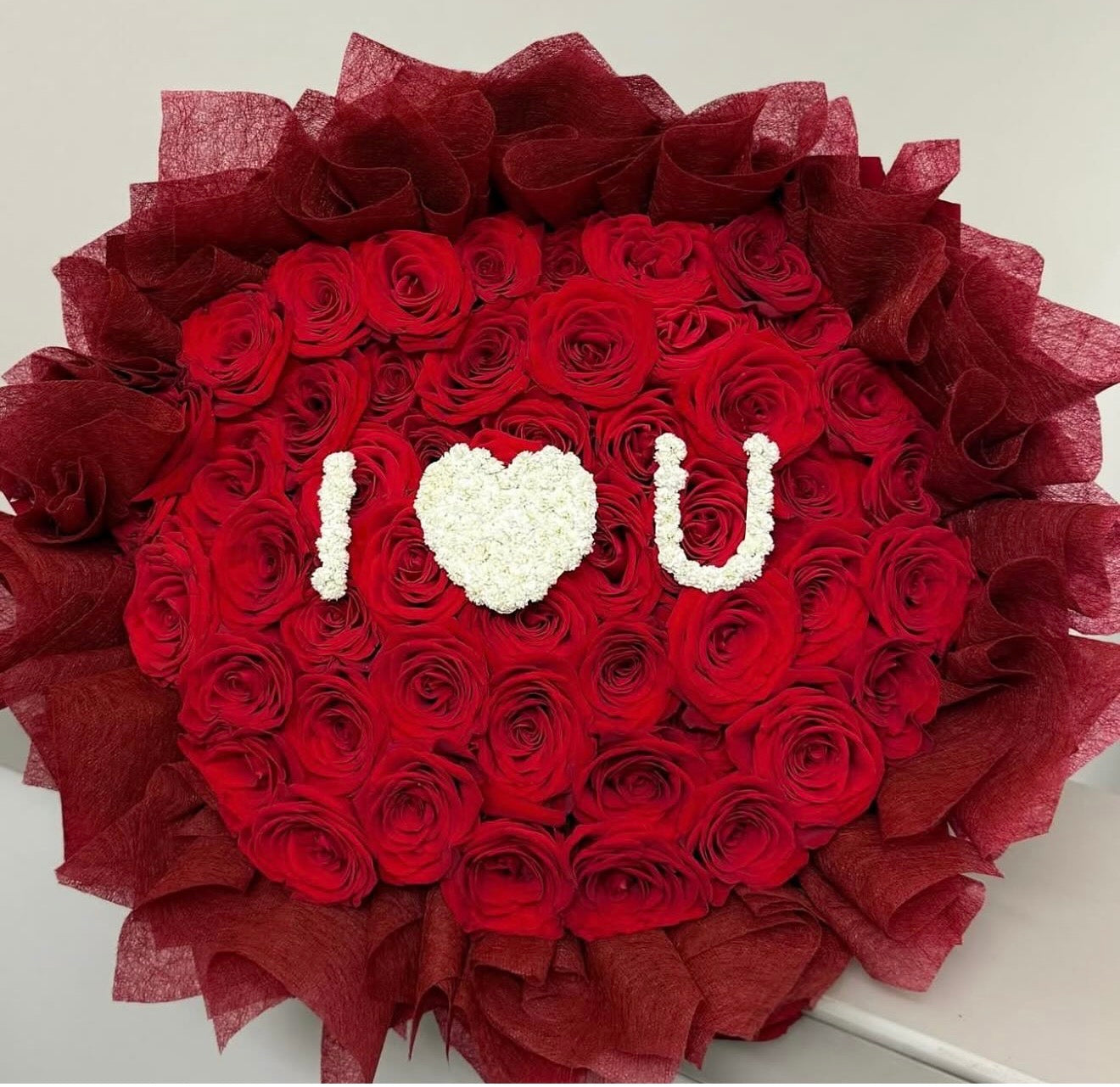 I ❤️ u bouquet