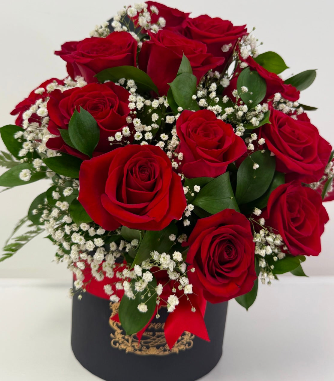 Red Delight Flower Box