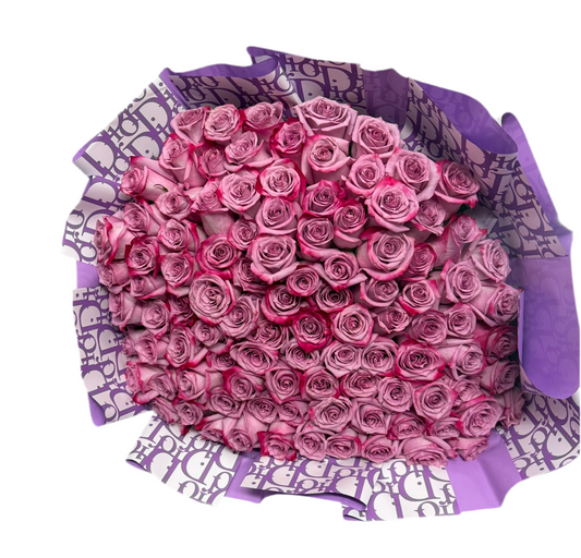 Purple roses