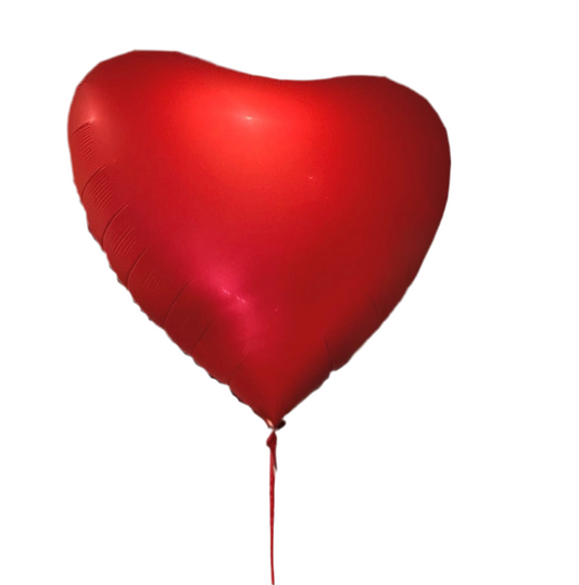 Giant 63” heart balloon
