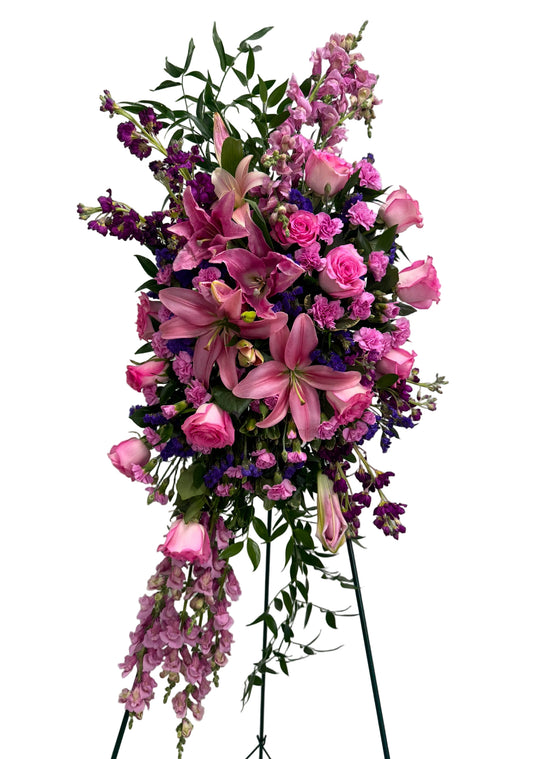 Vibrant standing spray