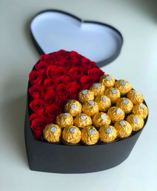 Heart Chocolate Box