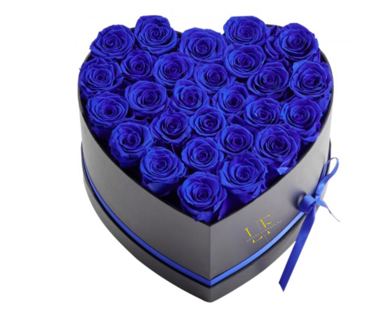 Blue Heart Shaped
