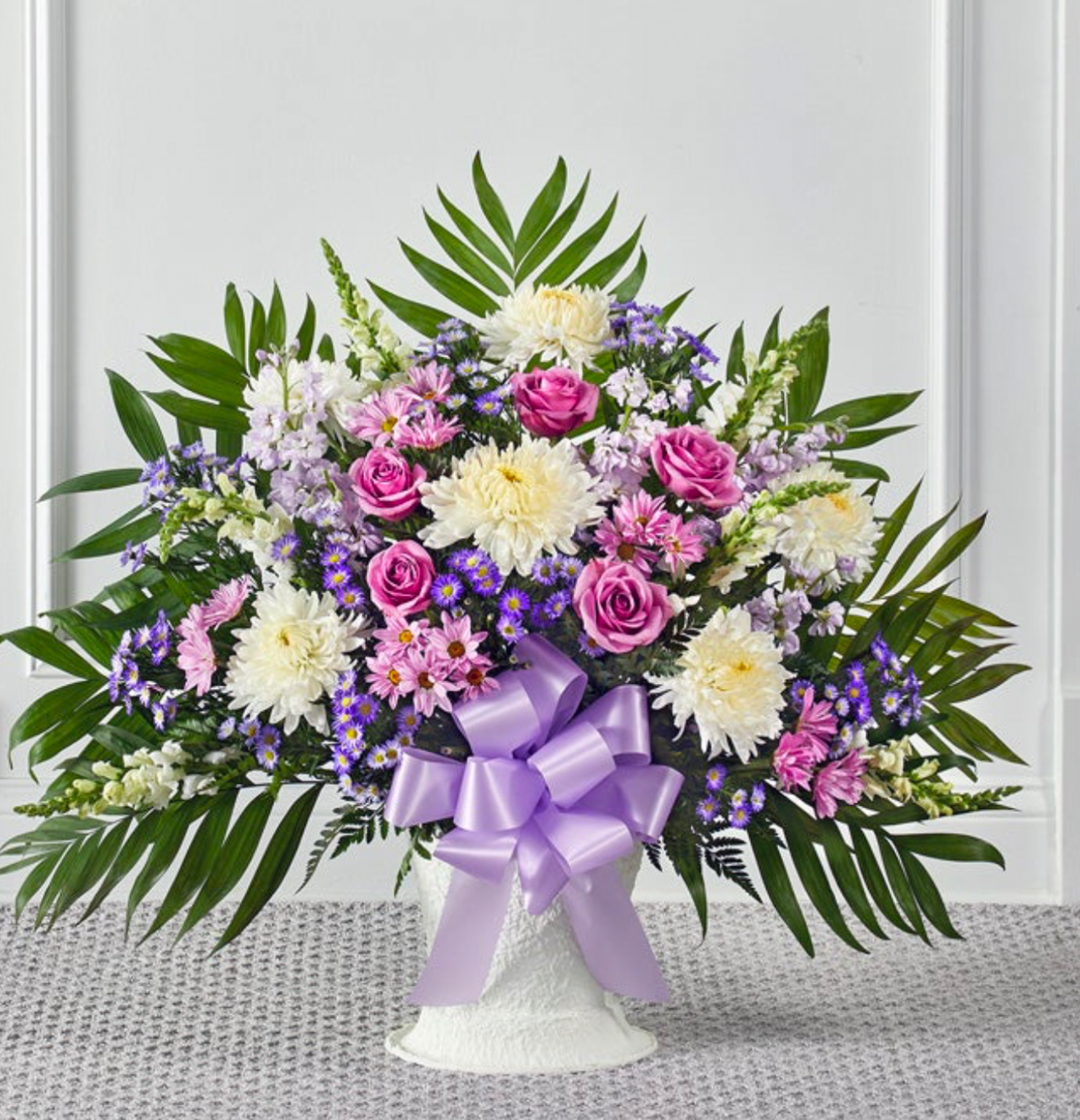 Sympathy floor basket