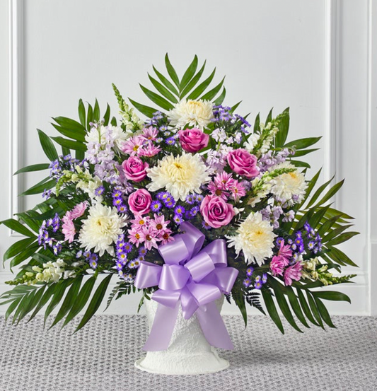 Sympathy floor basket